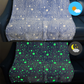 Dubbelzijdige flanellen lichtgevende deken